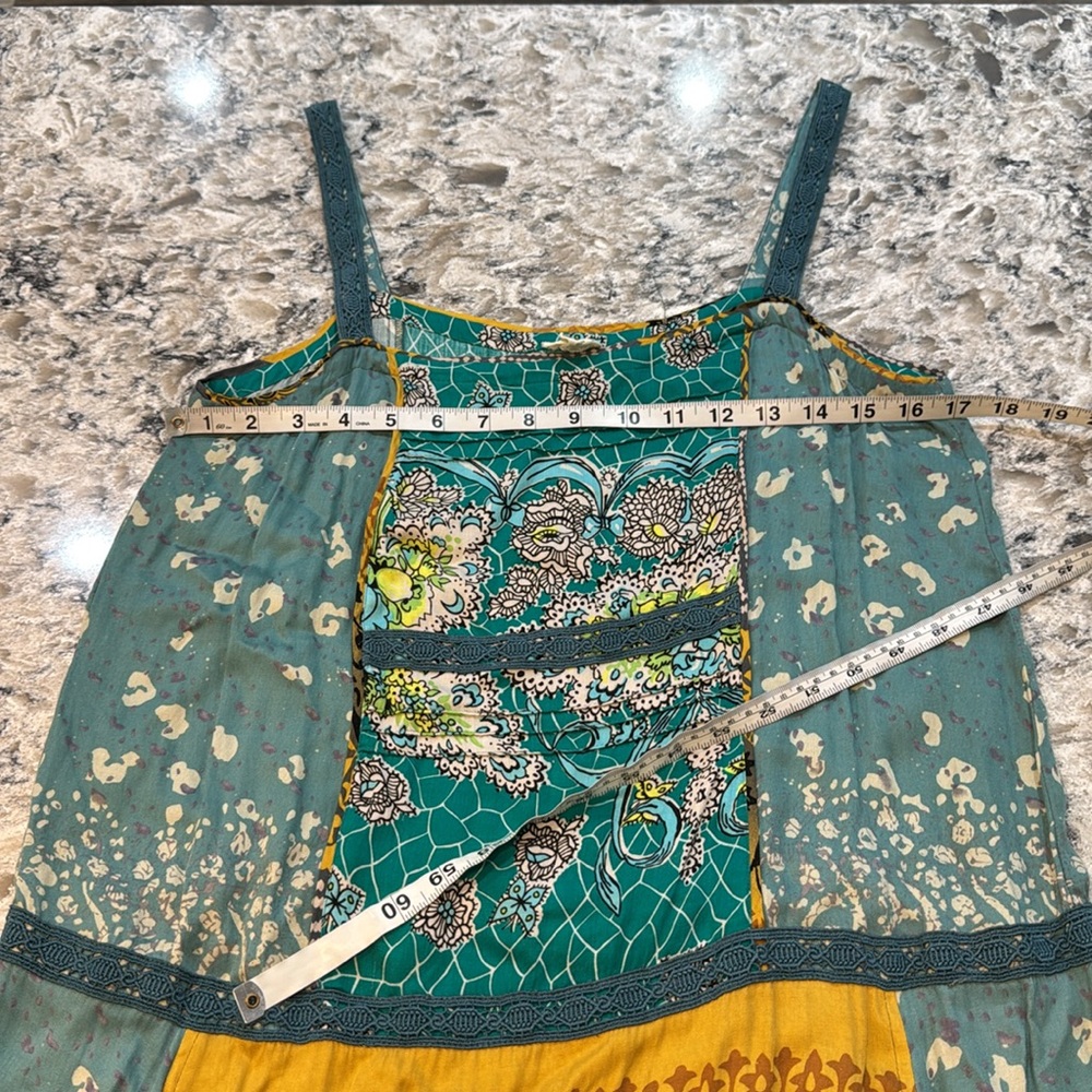 Tiny by Anthropologie | Boho Patchwork Flowy Mini… - image 9